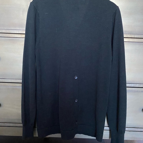 Marni dark green wool/silk cardigan - Picture 3 of 7